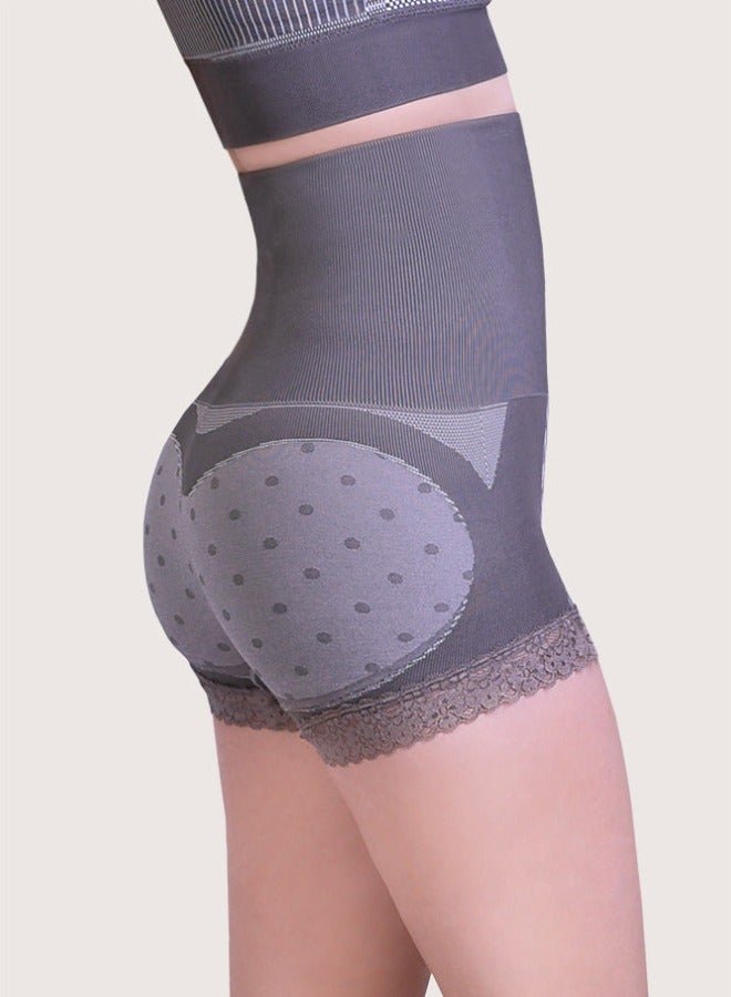 Sankom Patent Premium Brief is a High Waist shapewear that supports your back, shapes your waist, and helps improve posture. Made with breathable, soft fabric for all day comfort. It offers tummy control, a slimming fit. - Image 4