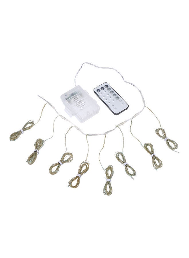 NIBEMINENT IP65 Water Resistance LED Umbrella Light with Remote Multicolour - Image 5