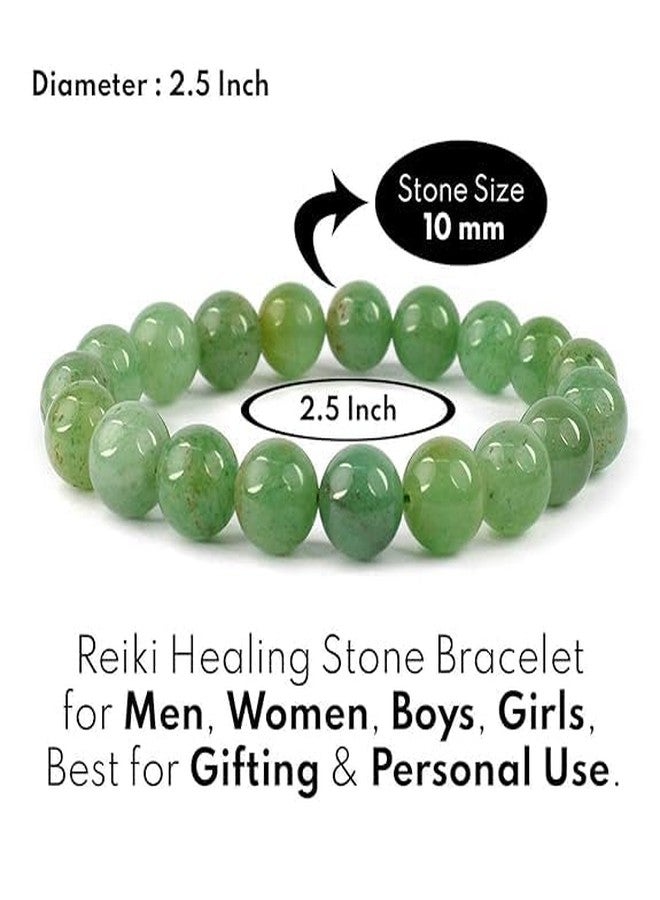 Anant Infinity Natural Bracelet 8 mm Crystal Stone Bracelet Round Shape for Healing and Crystal Healing Stones for Unisex Adult AI96 - Image 2
