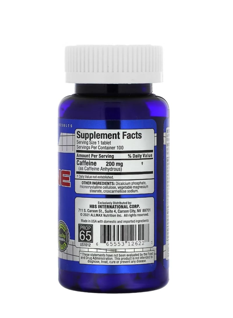 أول ماكس أساسيات الكافيين 200 ملغ 100 قرص - Image 2