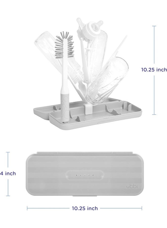 Ubbi On-The-Go Drying Rack and Brush Set - Image 2