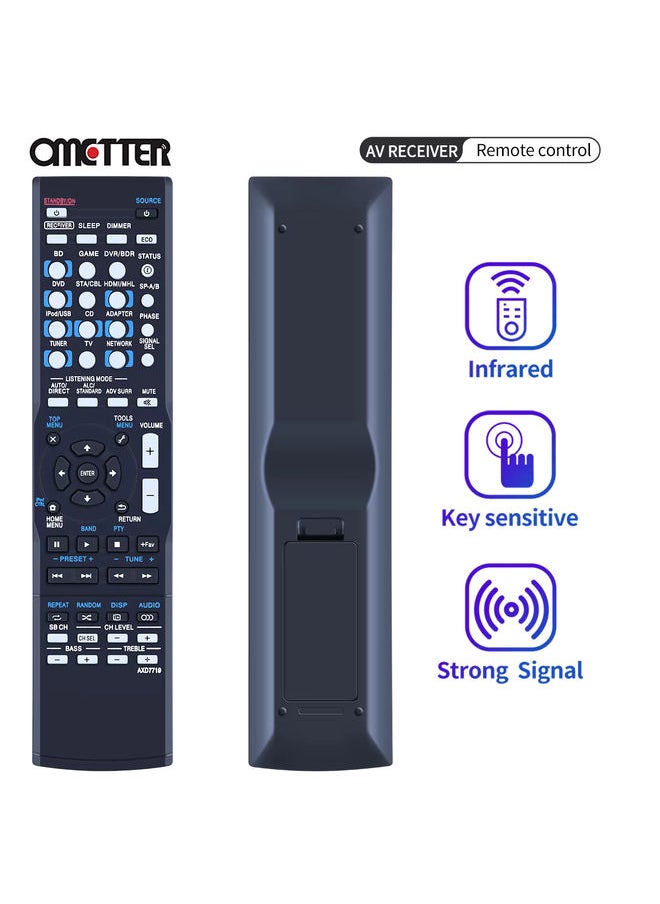OMETTER - NEW Original Remote control AXD7719 FOR PIONEER av receiver VSX-S500-K VSX-S501 VSX-S510-S VSX-S310K VSX-S310-S - Image 1