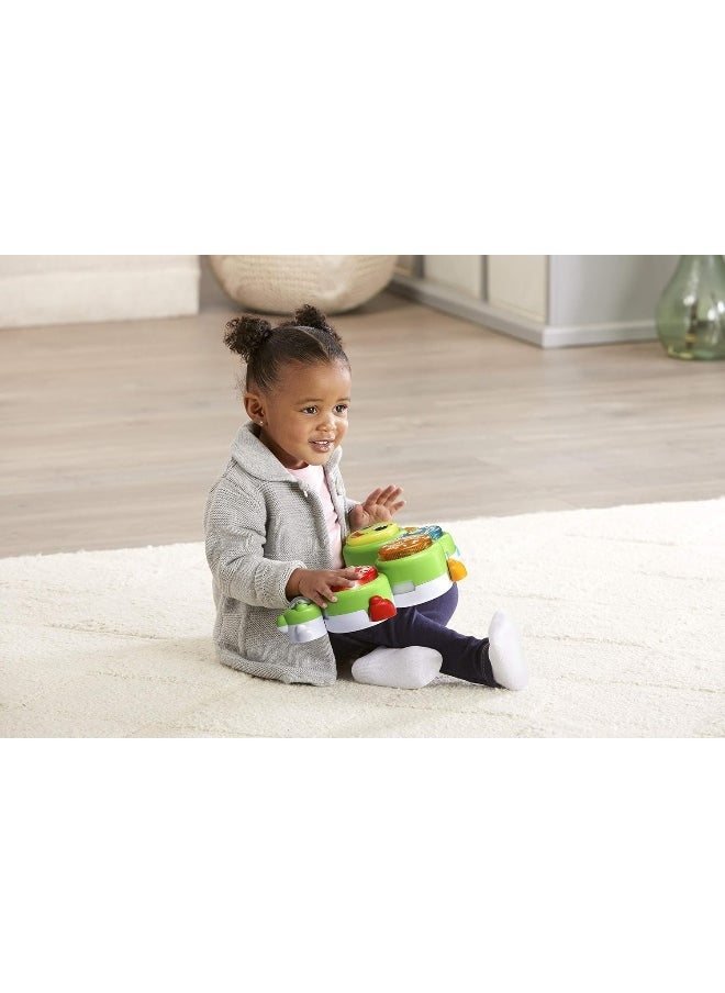 LeapFrog Learn & Groove Caterpillar Drums, Interactive Musical Toy For Toddlers, Teaches Colors, Numbers, And Drumming Skills, Fun Activity Toy For Babies Aged 12+ Months  - Image 4