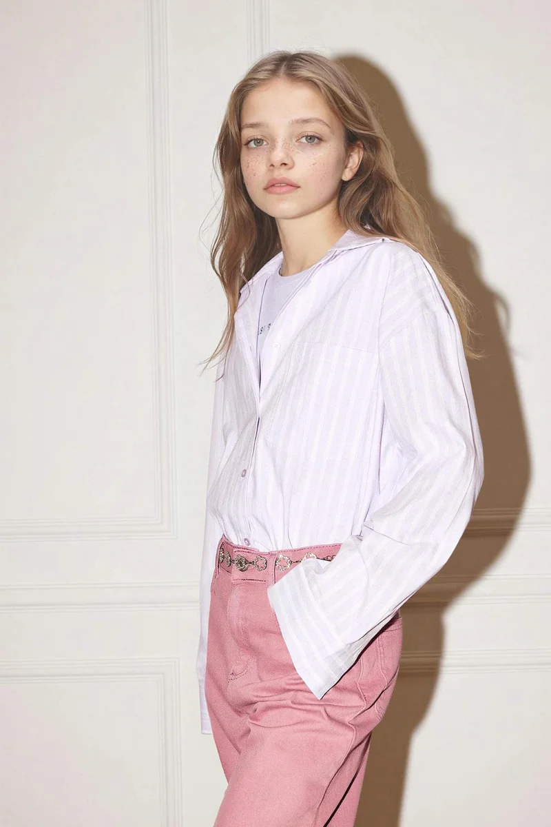 DeFacto Girl Oxford 2 Piece Set
