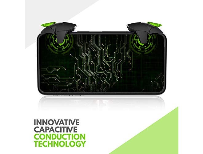 SpinBot Battlemods X1 | زناد ألعاب موبايل للهواتف الذكية | لـ Bgmi/Free Fire Max/Cod Mobile - (أسود) - Image 5