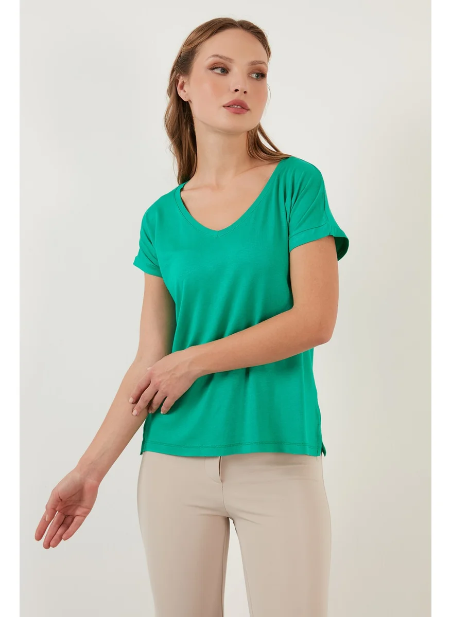 Lela V-Neck Relaxed Cut Blouse Women's Blouse 5862000