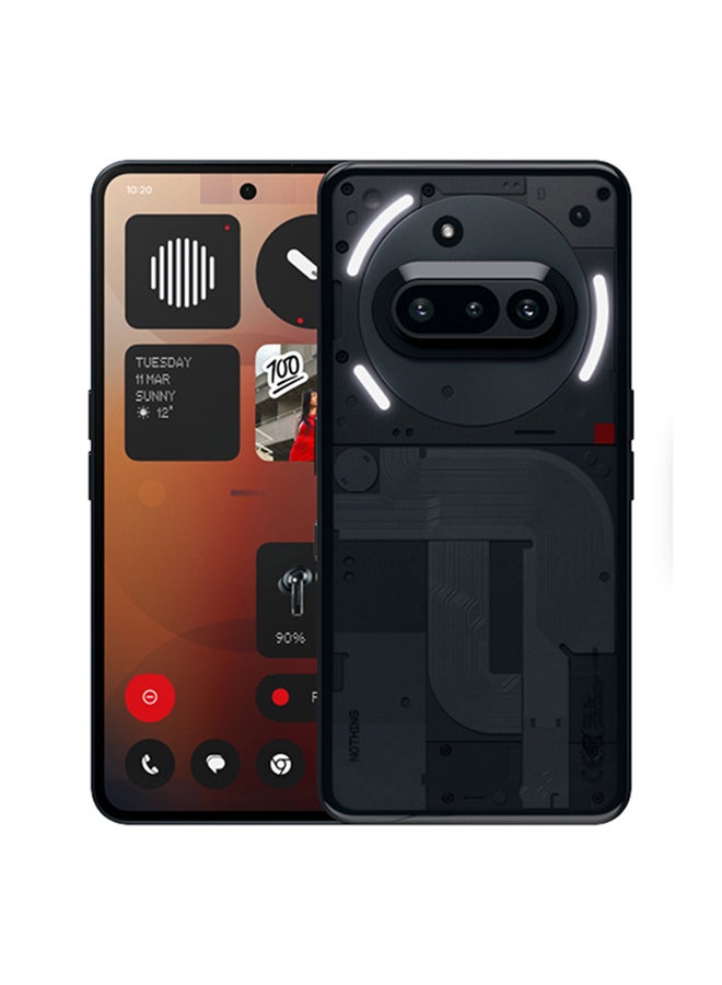 Nothing Phone 3a 5G Dual SIM Black 12GB RAM 256GB - Middle East Version - Image 1