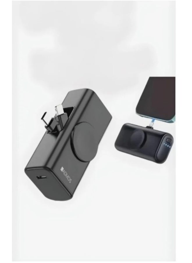 Admos - ADMOS 5000mah Dual Lightning Type-C Power Bank - Image 1