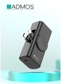 Admos ADMOS 5000mah Dual Lightning Type-C Power Bank  - Image 2