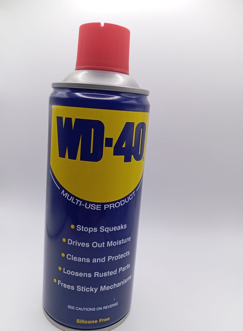 دبليو دي 40 بخاخ WD-40 متعدد الاستخدامات 330 مل - مزيل الصدأ، ومزلق، وواقي - Image 1