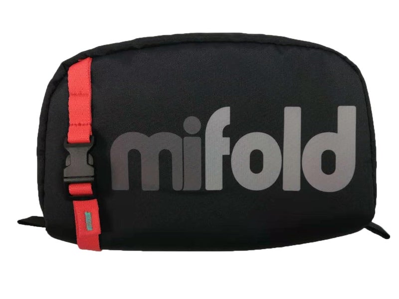 Mifold Designer Carry Bag for Use with All Folding Grab-and-Go Backless Booster Seats, Ideal for Storage and Travel, Bag Only, Seat Sold Separately, Black - Image 4