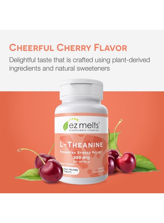 EZ Melts Dissolvable L-Theanine 200 mg, Sugar-Free, 1-Month Supply - Image 5
