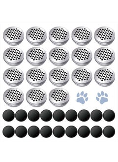 Nose Work for Dogs,Dog Scent Training Kit Magnetic Dog Scent Work Tins Dog Scent Training Tins,Dog Smell Training Kit Aluminum Cans with Lids,Dog Nose Work Containers (18 Pack)
