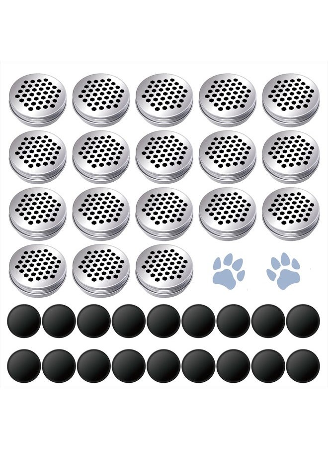 Generic - Nose Work for Dogs,Dog Scent Training Kit Magnetic Dog Scent Work Tins Dog Scent Training Tins,Dog Smell Training Kit Aluminum Cans with Lids,Dog Nose Work Containers (18 Pack) - Image 1