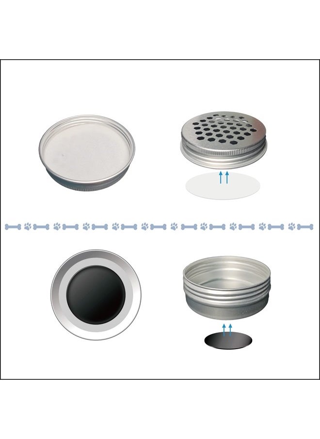 Generic - Nose Work for Dogs,Dog Scent Training Kit Magnetic Dog Scent Work Tins Dog Scent Training Tins,Dog Smell Training Kit Aluminum Cans with Lids,Dog Nose Work Containers (18 Pack) - Image 1