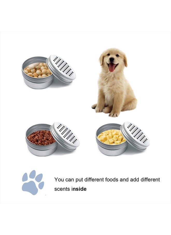 Generic - Nose Work for Dogs,Dog Scent Training Kit Magnetic Dog Scent Work Tins Dog Scent Training Tins,Dog Smell Training Kit Aluminum Cans with Lids,Dog Nose Work Containers (18 Pack) - Image 1