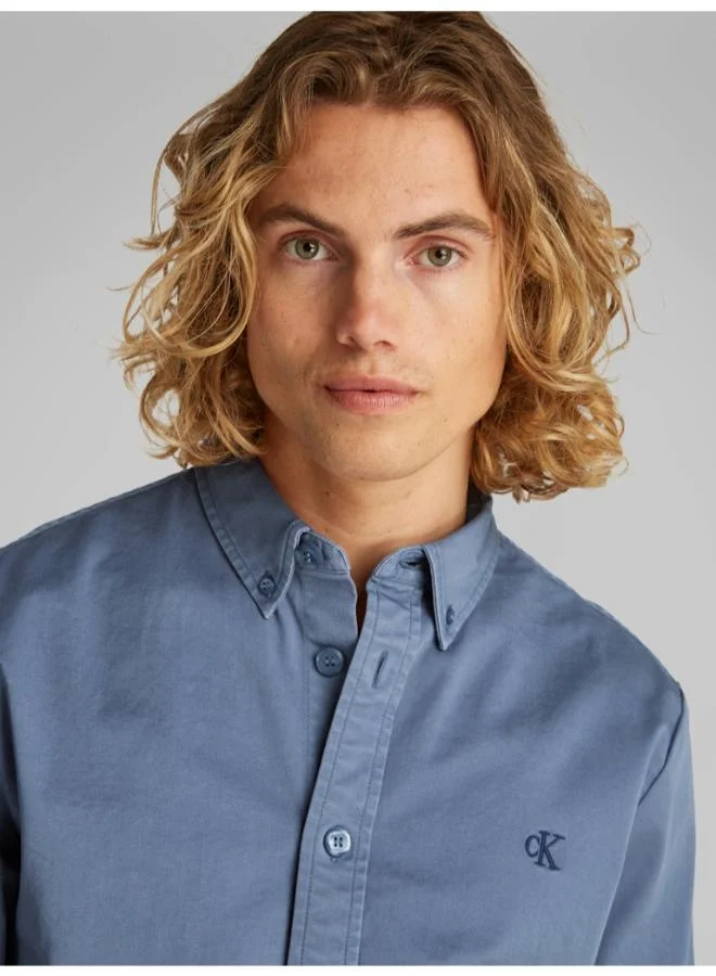 CALVIN KLEIN Casual Long Sleeve Shirt