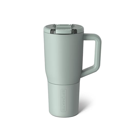 BrÃ¼Mate BrüMate Müv - 25oz 100% Leak Proof Insulated Coffee Mug with Handle & Lid - Stainless Steel Coffee Travel Mug - Double Walled Coffee Cup (Sage) - Image 1