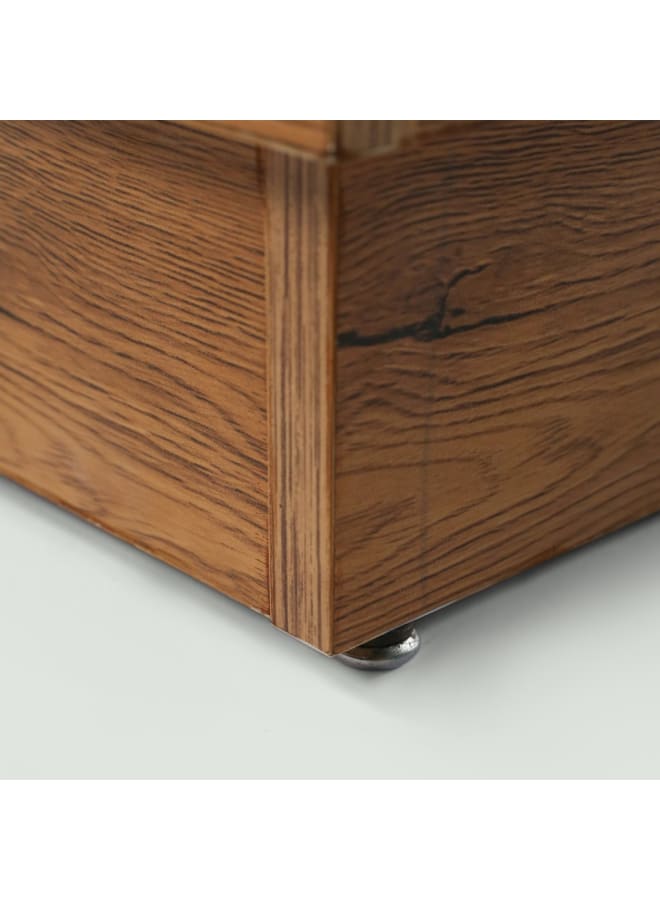 Joints طاولة القهوة بنية Engineered Wood 80x80x40  - Image 4
