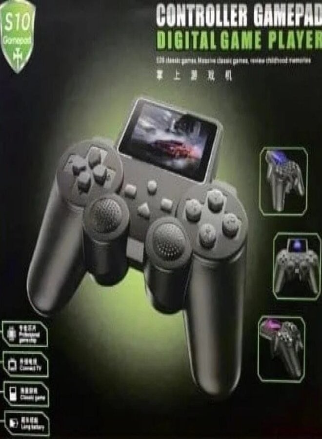 Hand Retro PC Game Controller Built in 520 Games S10 Controller Game Players Gamepad for Kids 2.4 Inch - Image 3