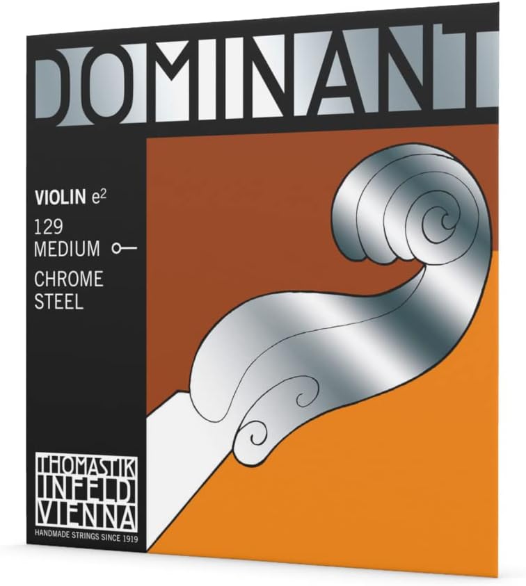 Thomastik-Infeld Dominant E String for 4/4 Violin - Medium Tension Chrome Steel - Image 1