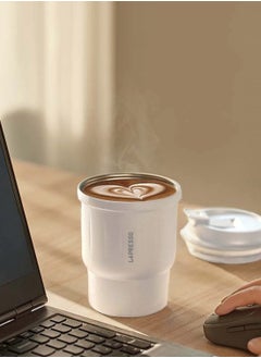 ليبرسو كوب معزول للمشروبات الساخنة والباردة 450 مللي - أبيض  - Image 2