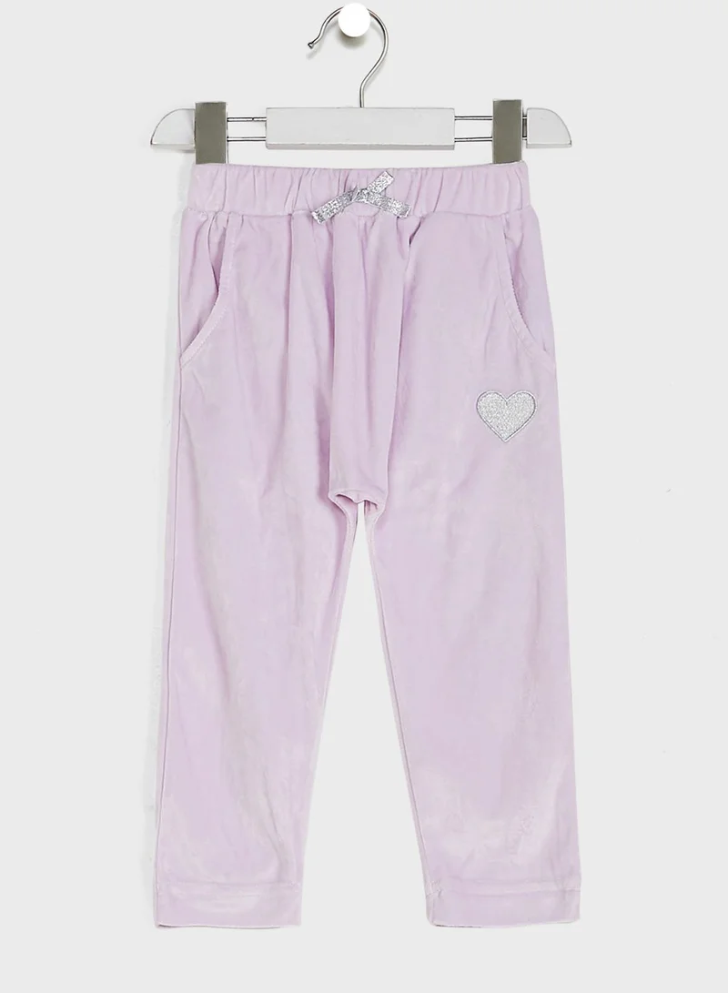 mothercare Kids Heart Print Hooded Tracksuits