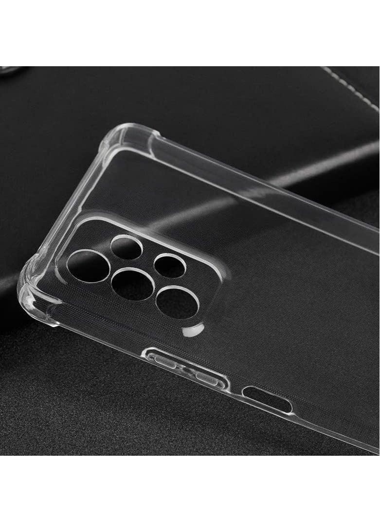 Raxoom Samsung Galaxy A33 5G Clear Cover Case soft TPU Transparent Silicone Gel Back Protective Case shock Absorbent Reinforced Corner - Image 5