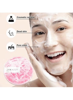 BTFMEI 20-Piece Spa Headband and Wristband Clean Set - Multi soft color Mini Makeup Sponge,Women Gift Set(Pink)  - Image 2