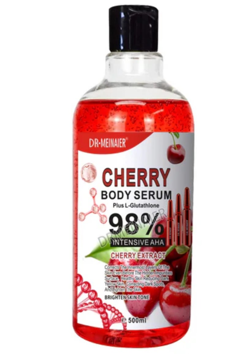 Cherry Body Serum Plus Glutathone 98% Intensive AHA 500ml