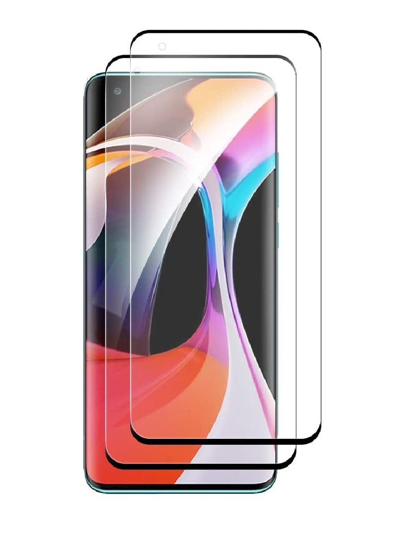 Super 2 Pieces Tempered Glass Screen Protector 5D Designed For Xiaomi Mi 10 5G Full Glue Edge to Edge Full Screen Coverage And Bubble Free - Image 1