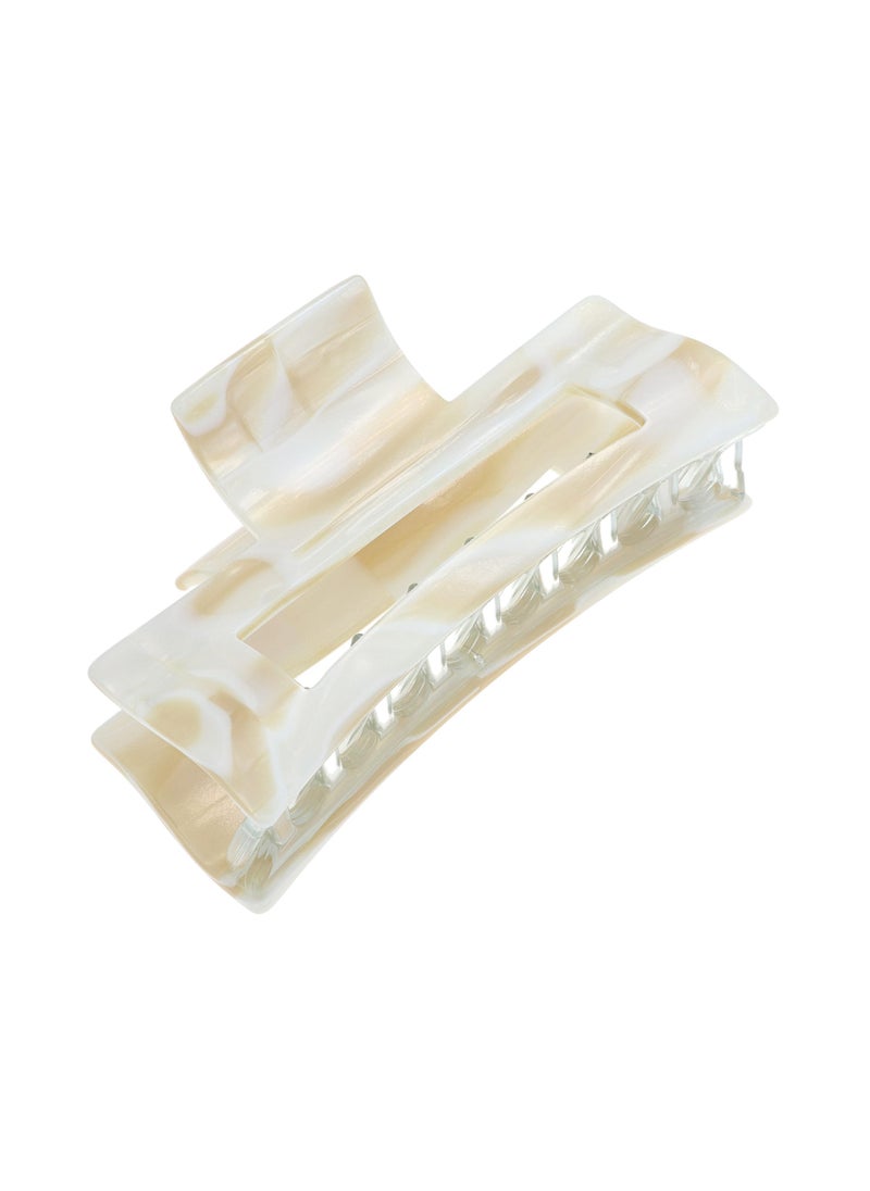France Luxe France Luxe Large Cutout Rectangle Jaw - Alba 