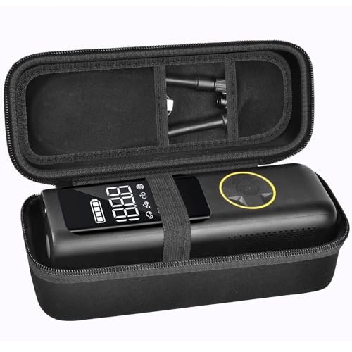 PSofcake Case Compatible with Fanttik X8 for APEX/APEX EV Tire Inflator Portable Air Compressor. Storage Holder for Hafuloky for Woowind for ILTIDE for Prilotte Air Pump (Box Only) -Black - Image 1