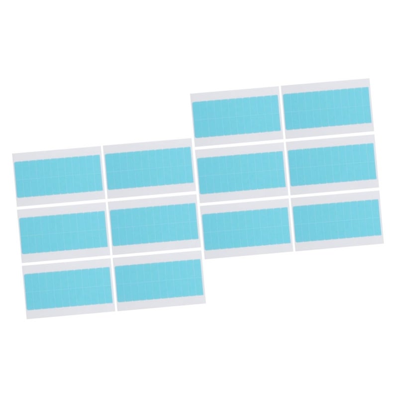 FOMIYES 2sets Extension Tape Tabs x 12 Tabs Each Strong Hold for Hair Extensions 6sheets*2 - Image 1
