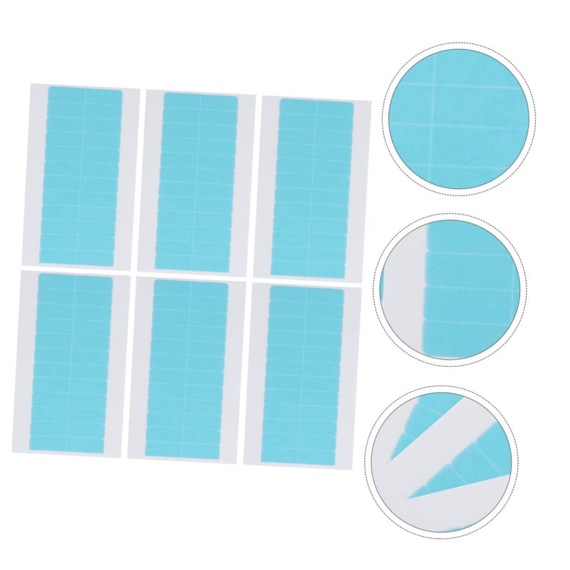 FOMIYES 2sets Extension Tape Tabs x 12 Tabs Each Strong Hold for Hair Extensions 6sheets*2 - Image 2