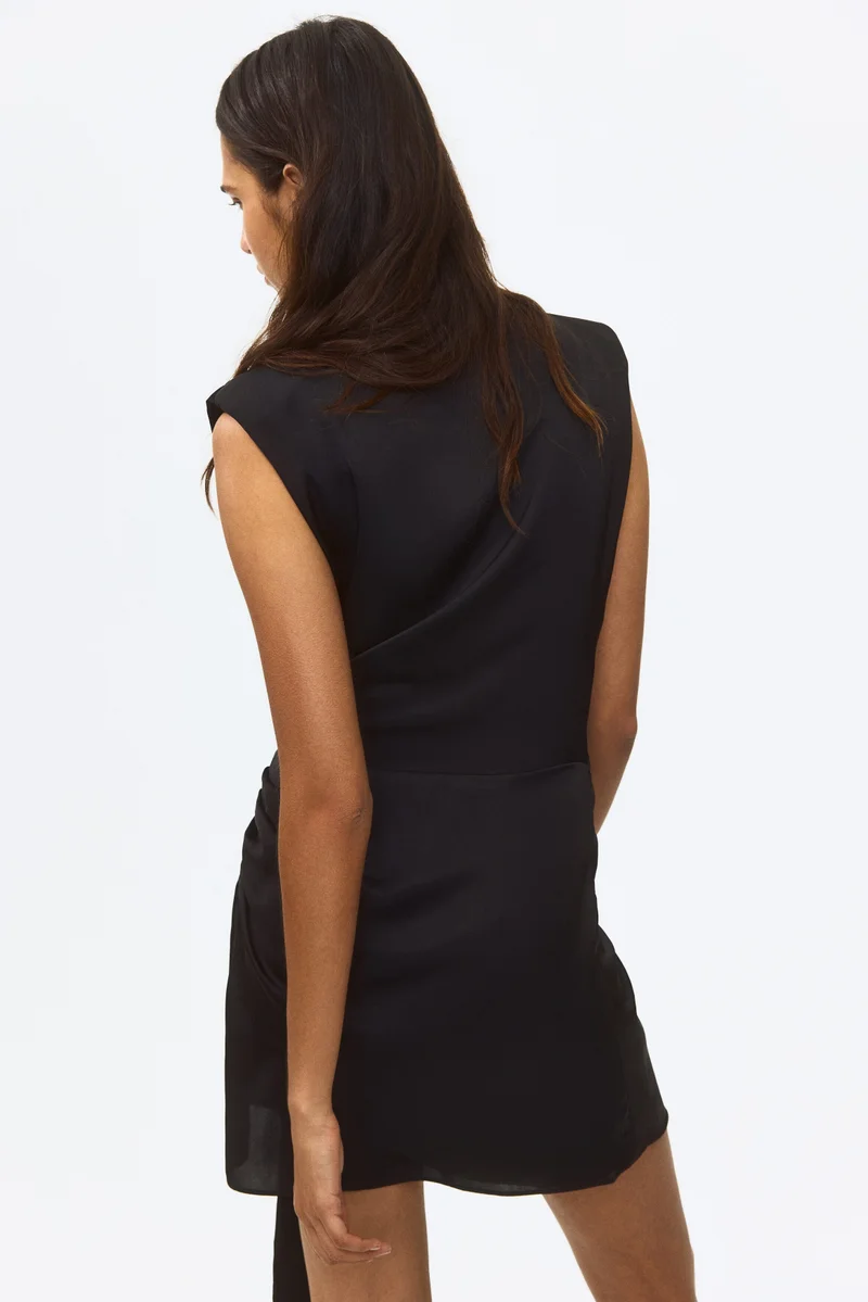 H&M  Satin wrap dress for Women | Best Price UAE