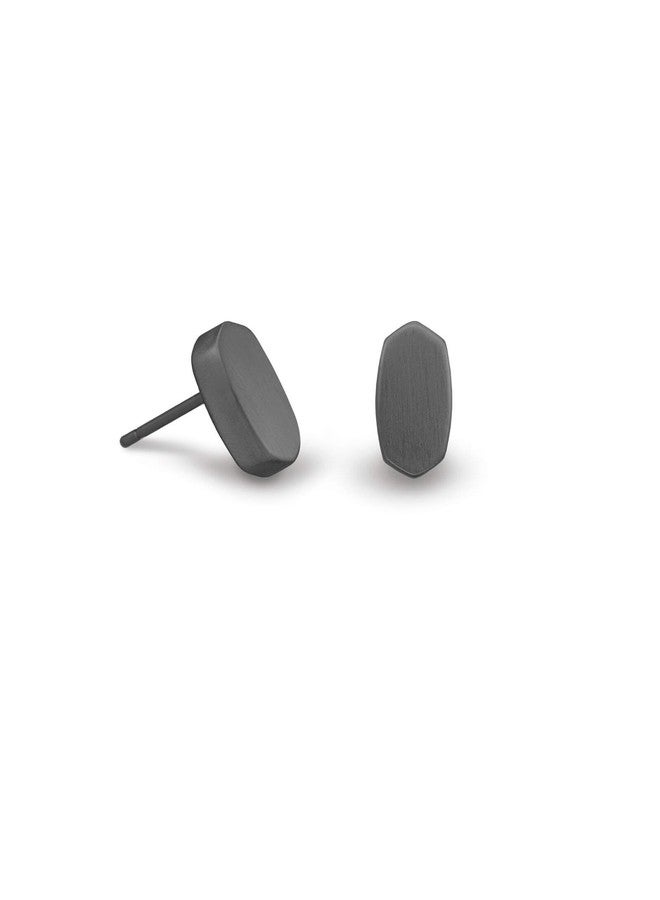 Kendra Scott Barrett Small Stud Earrings for Women, Everyday Fashion Jewelry, Gunmetal-Plated - Image 1