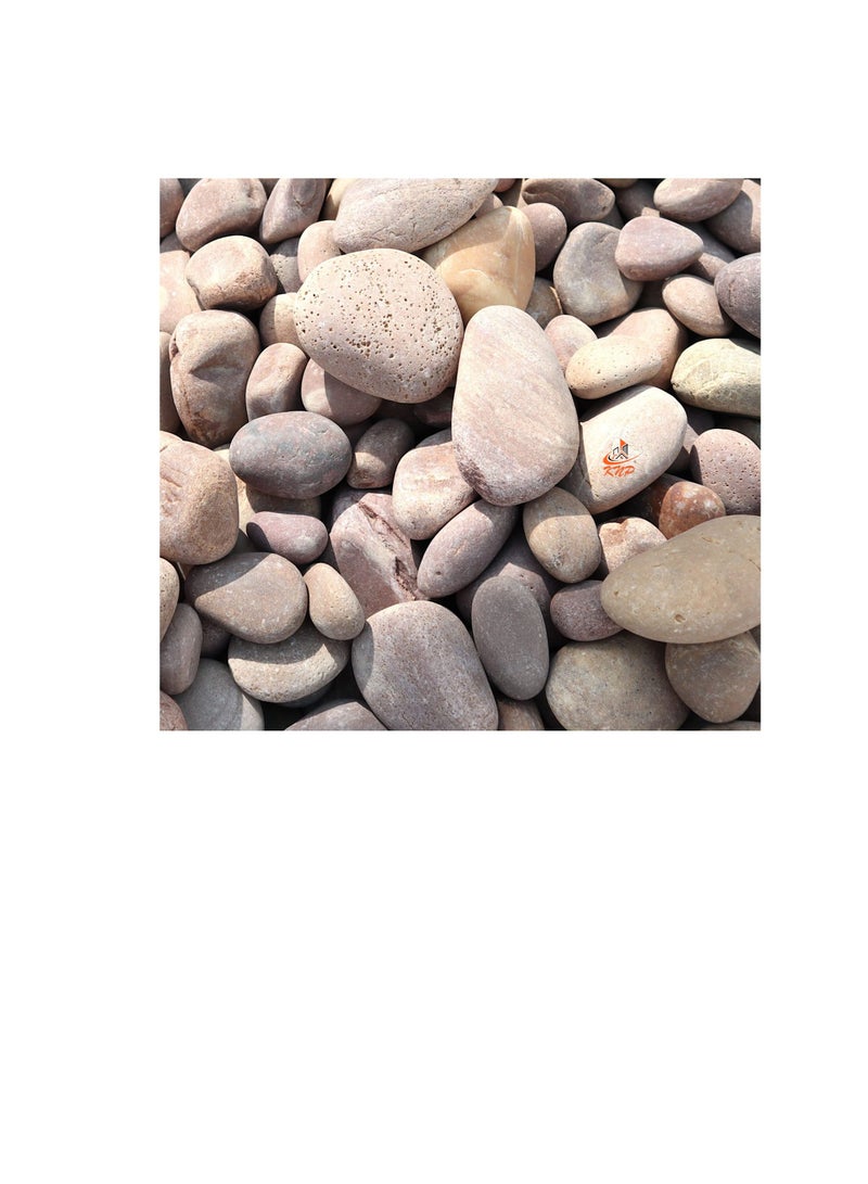 KNP Red River stone Natural Garden Material 3-5 CM 10 KG - Image 3