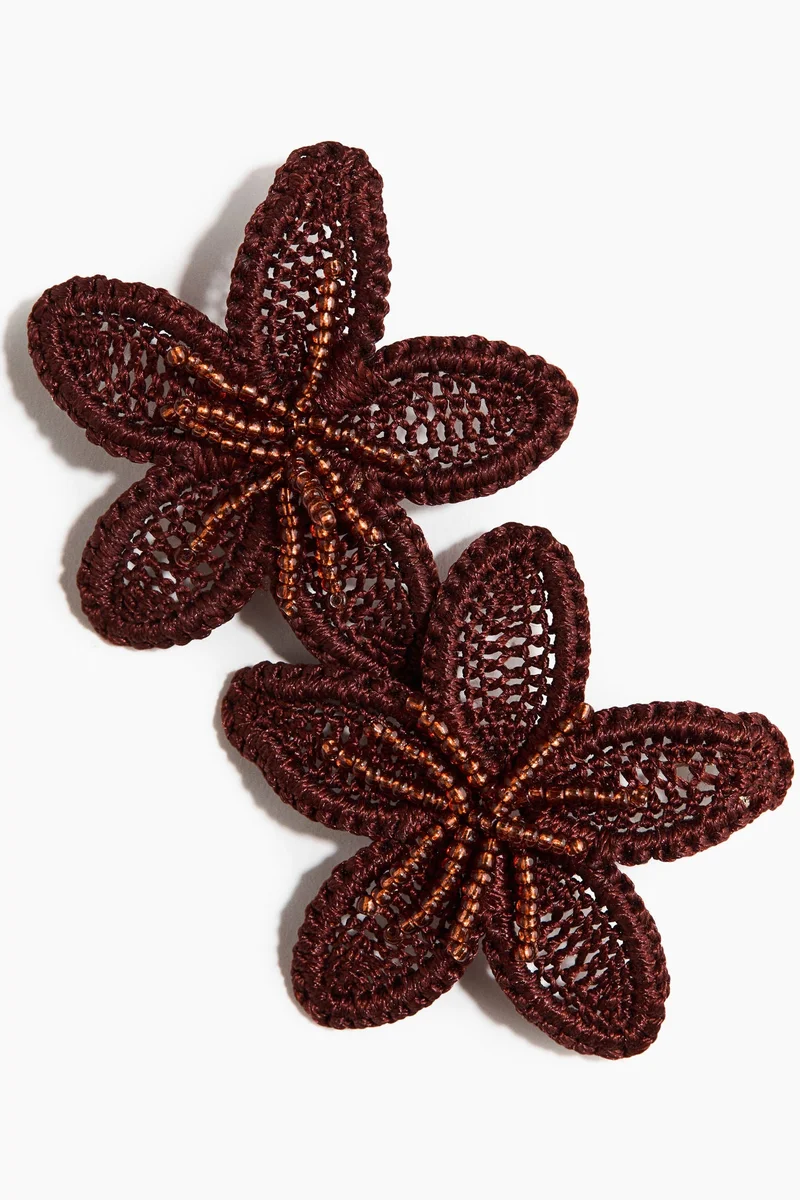 H&M Flower-shaped earrings