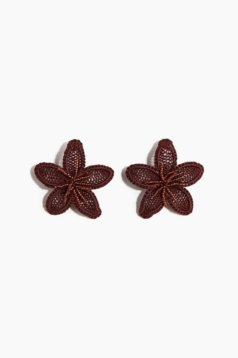 H&M Flower-shaped earrings