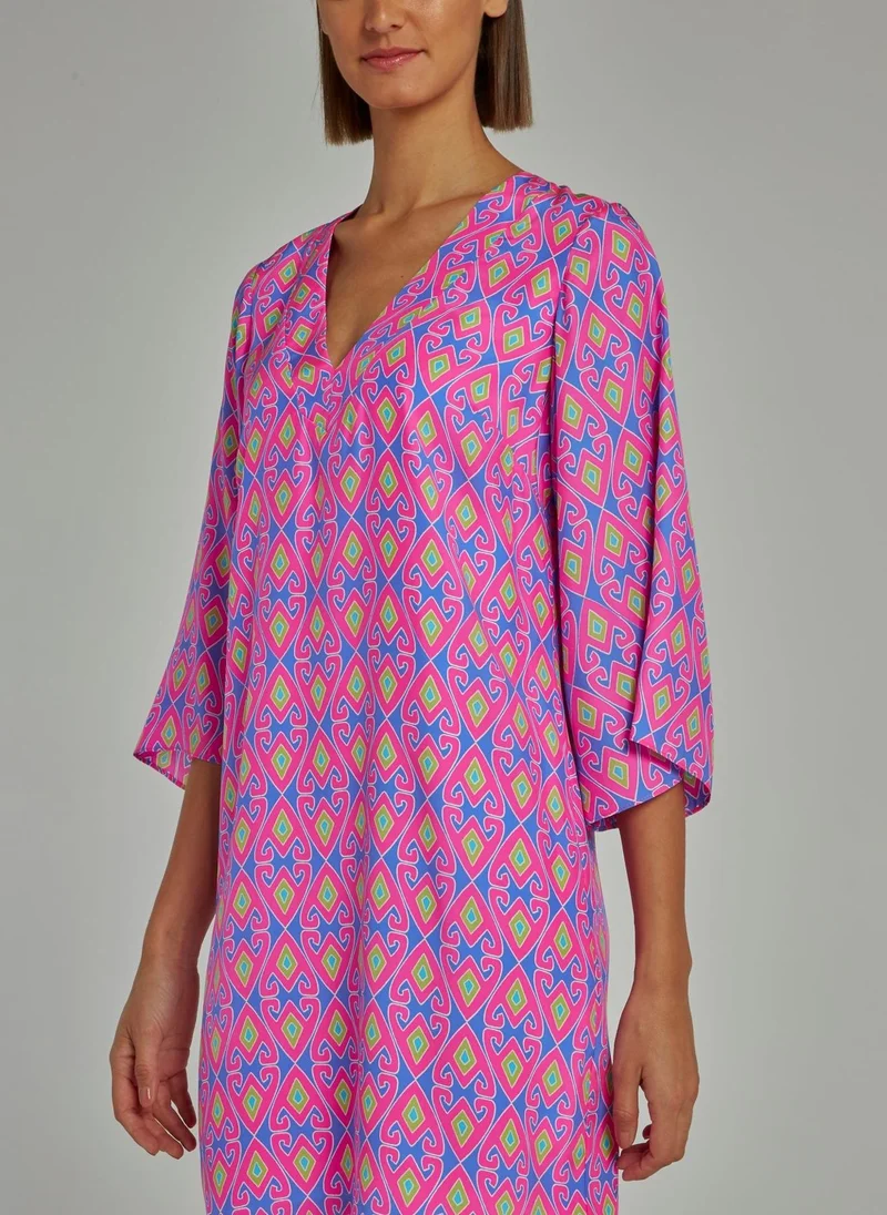 Alice and trixie Purple Bell Sleeve Shift Dress
