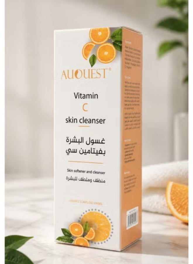 أوكويست غسول البشرة بفيتامين C من AUQUEST – تنظيف عميق وإشراقة طبيعية يومية 100 مل - Image 1