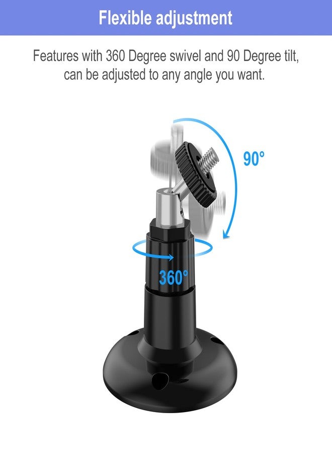 PEF Blink Outdoor Wall Mount, Weatherproof Protective Cover and 360 Degree Adjustable Mount with Blink Sync Module 2 Outlet Mount for All-New Blink Outdoor Indoor Security Camera (Black, 1 Pack) - Image 5