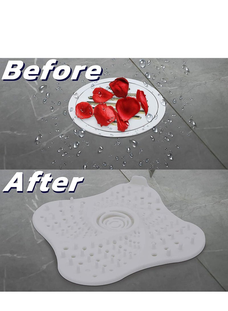 SYOSI Shower Drain Hair Catcher, Bathtub Stopper Cover, TPR Sink Strainer for Bathroom, Kitchen Sewer Filter Room - Image 3