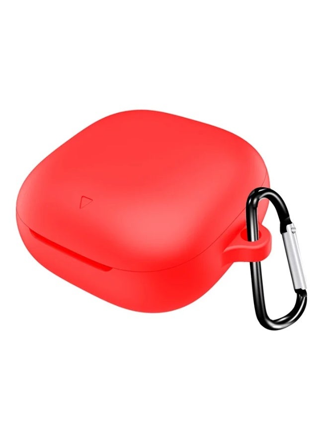 حافظة ساوندكور ليبرتي 5، مصنوعة من السيليكون الناعم، قابلة للحمل، مقاومة للخدش، باللون  الاحمر