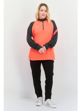 Nike Women Sportswear Fit Long Sleeve Outdoor Sweatshirt, Red  - Image 4