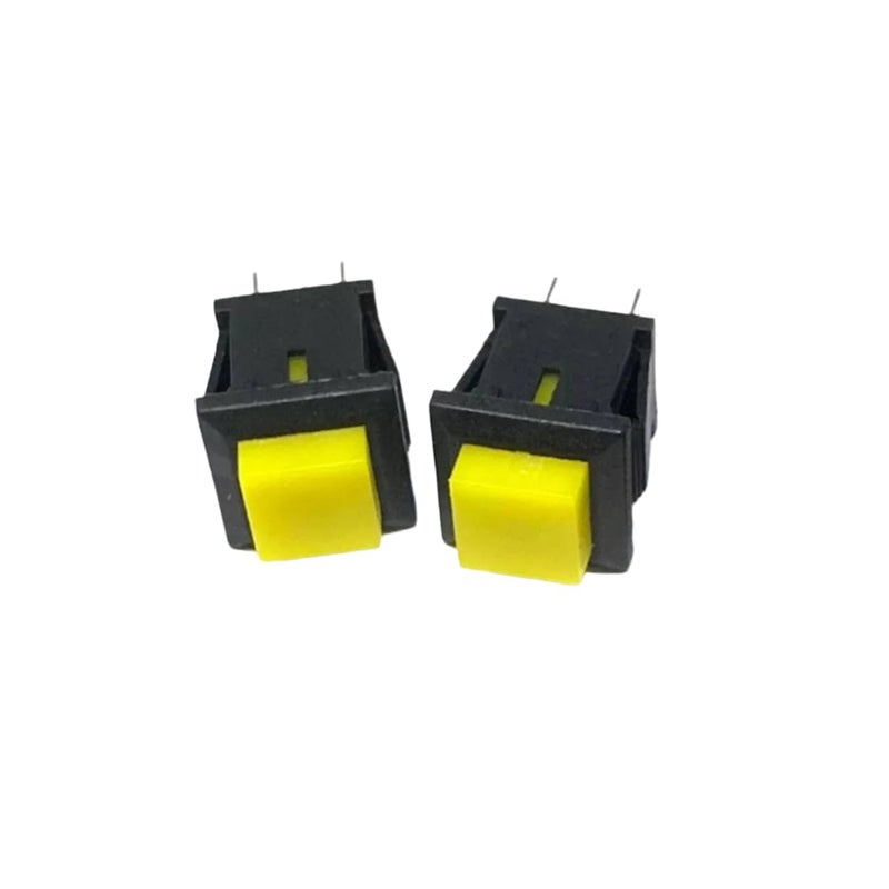 REES52 REES52 10PCS ONOFF Auto Reset Square Push ON Switch 2A 250V4A 125V AC Electric Switch DS431 - Image 4