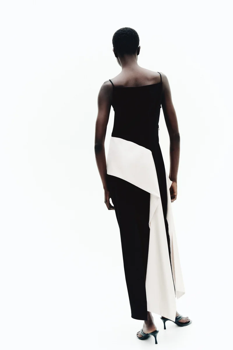 H&M  Panel-detail strappy dress for Women | Best Price UAE