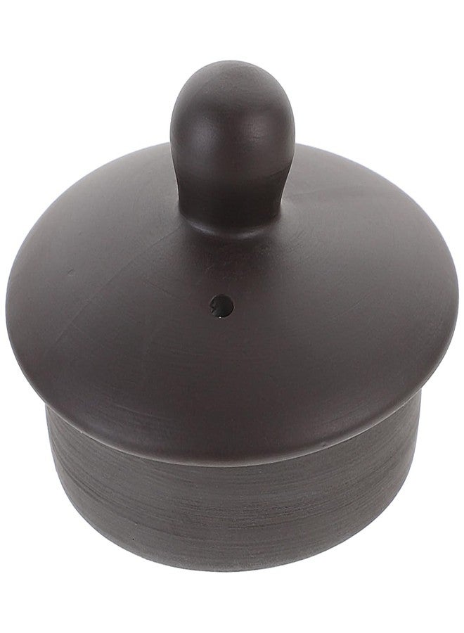LABRIMP Decorative Ceramic Teapot Lid Replacement Cover for Small Tea Kettle Leak-Resistant Teapot Accessory for Home Parties and Camping 2.36X2.36X1.57In - Image 1