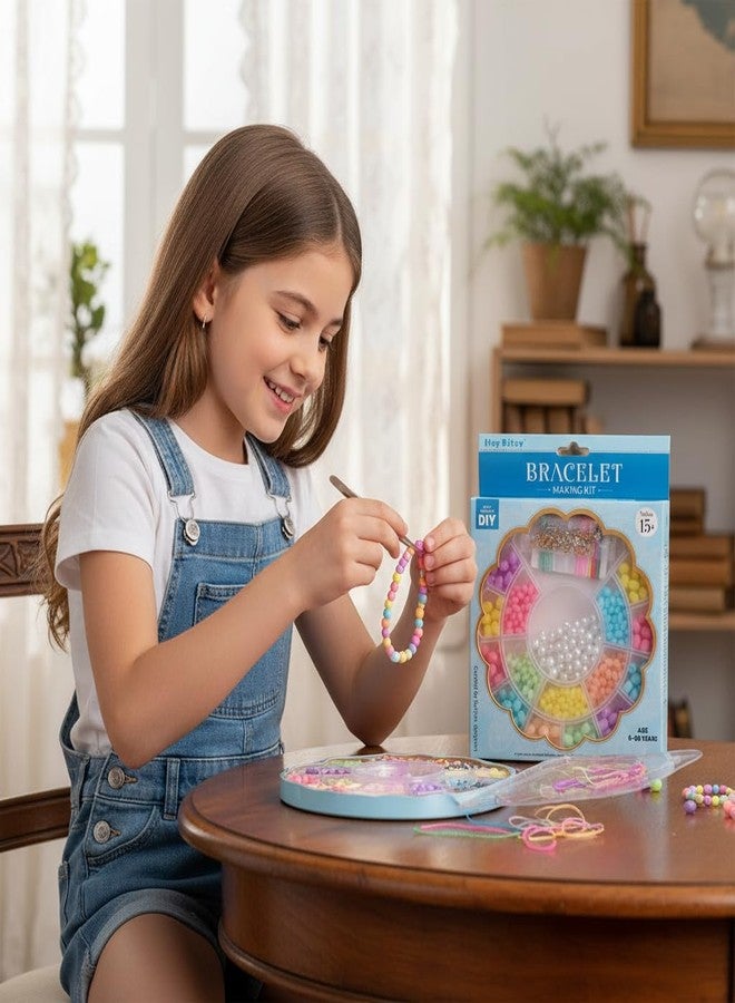 itsy-bitsy Itsy Bitsy Jewellery Making Kit Pastel Gallery Beads Box 17.5 x 17.5 cm for DIY Necklace Bracelet Earrings Craft Jewellery Projects - Image 2